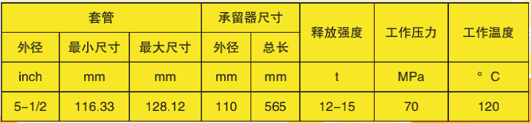 直通道水泥承留器